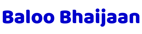 Baloo Bhaijaan フォント